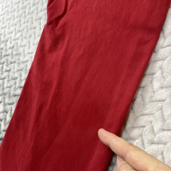 Polo Ralph Lauren 650 Denim Jean Pant Men 33x32 Red Straight Prep Chino Cotton - Picture 11 of 16